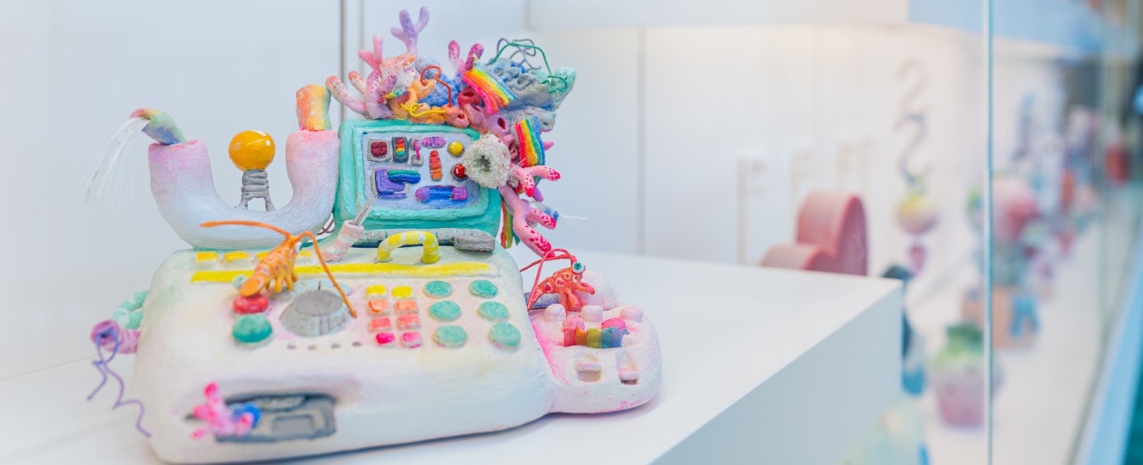 #slidecaption1 JESSIE WEITZEL LE GRAND AND MARSHA MACK, SOUTH CONCOURSE CONNECTOR