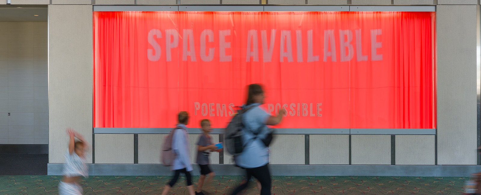 #slidecaption2 Morgan Ritter's Vibrant Textile Installation