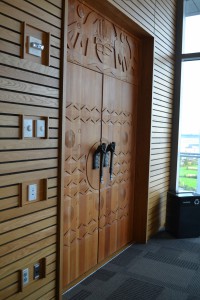 Chinook Room doors and handles, 2005                